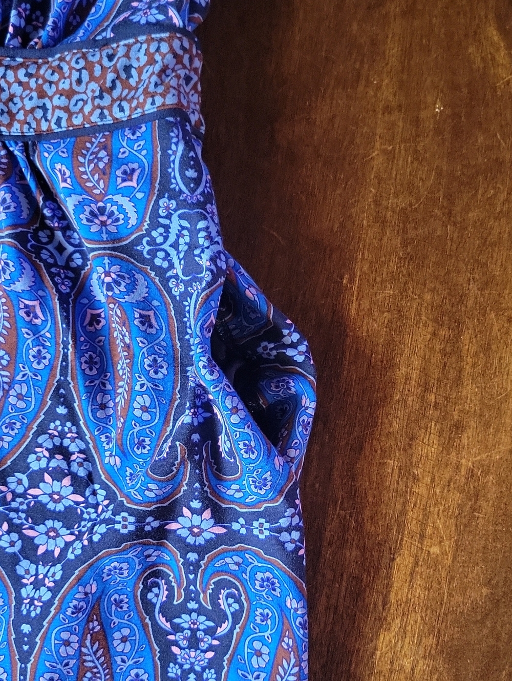 NWT Boden Women's Hotched Ponte Paisley Dress 6 - Picture 8 of 10